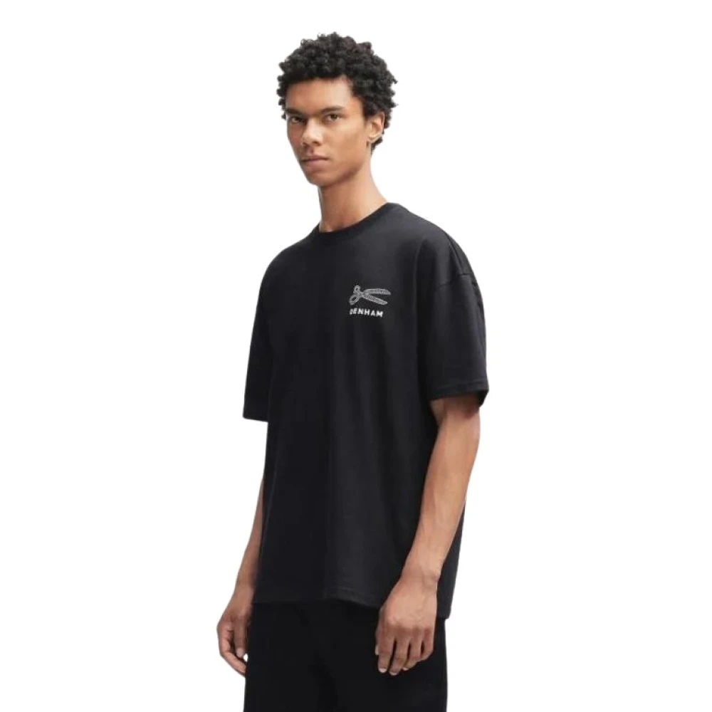 Denham - Tops > T-Shirts - Black - Denham - Modalova
