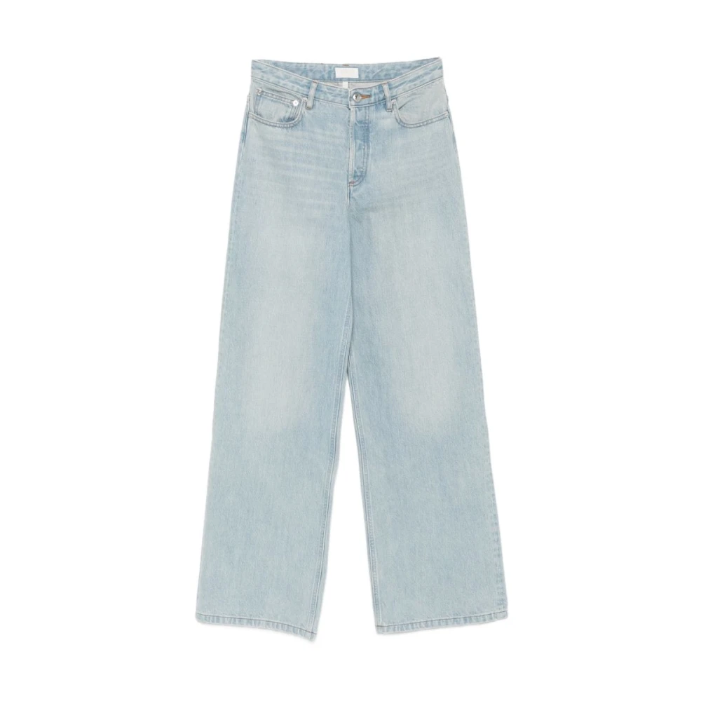 A.p.c. Women's Blue Wide Jeans, W26, Wide Jeans