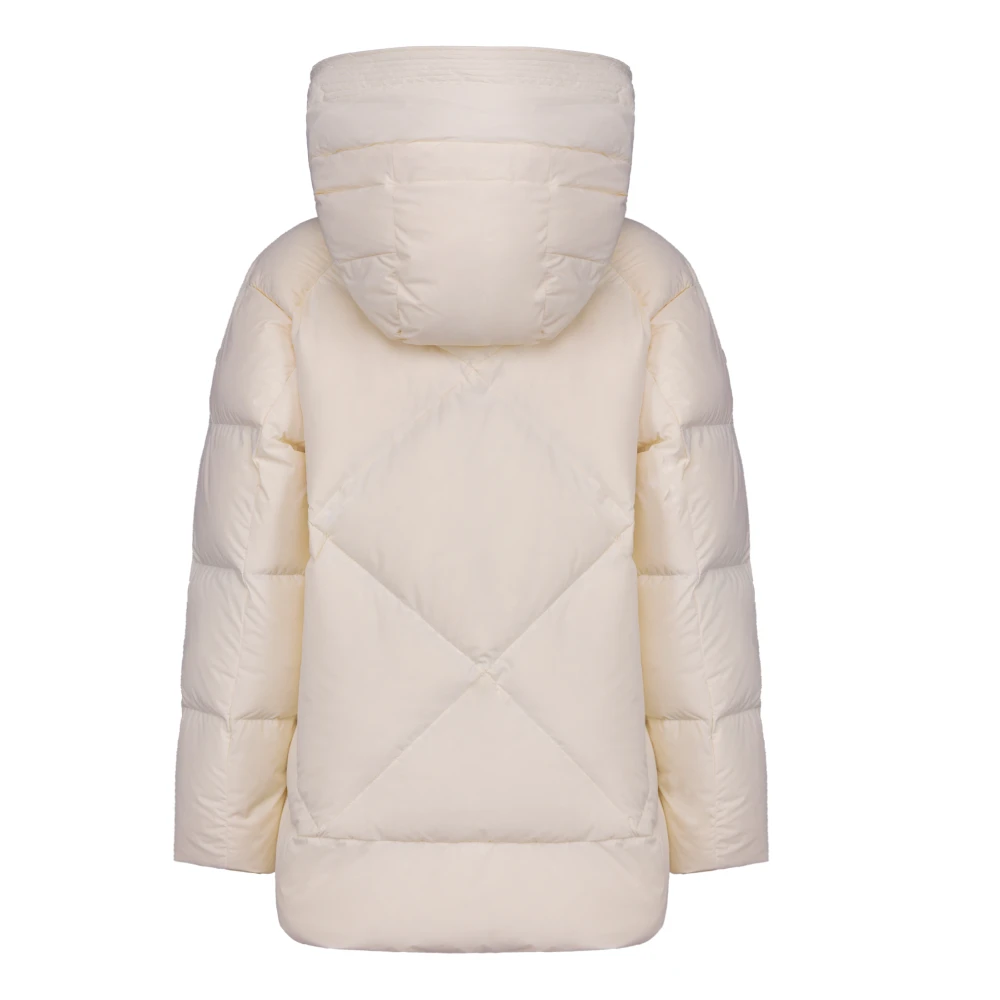 People of Shibuya Nylon Donsjas met Aangepaste Rits Beige Dames