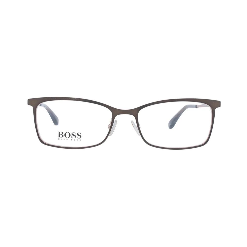 Hugo Boss Bruine Vrouwen Rechthoekige Optische Brillen Brown Dames