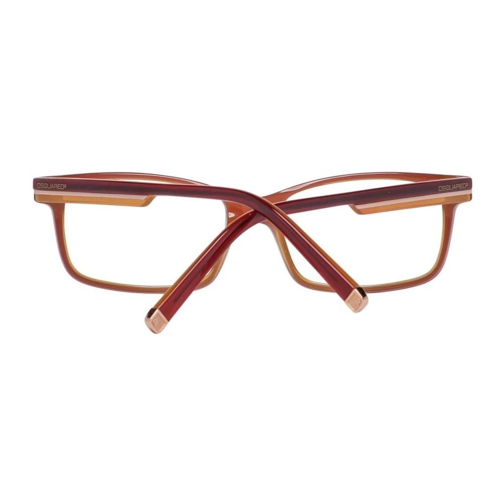 Dsquared2 Multicolor Gepolariseerde Plastic Frames voor Mannen Red Heren