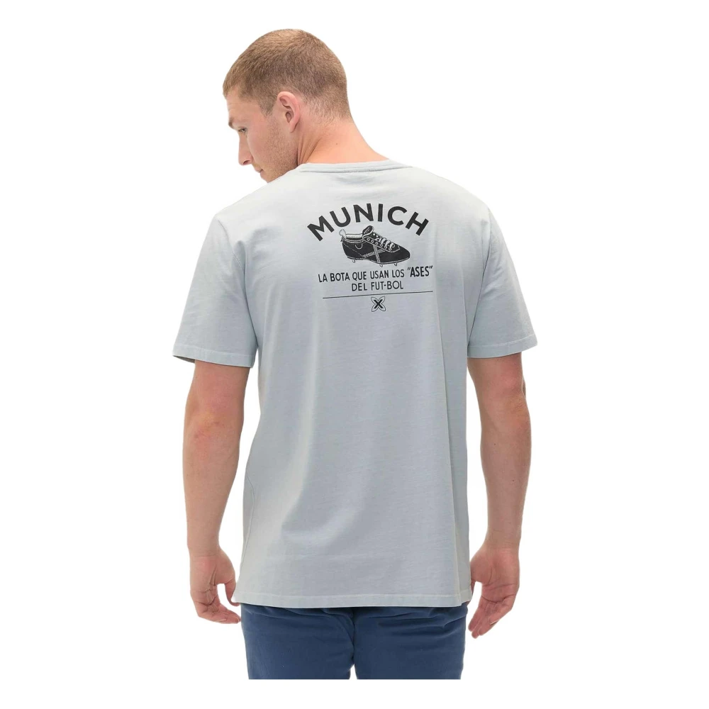 Munich T-shirt Gray Heren