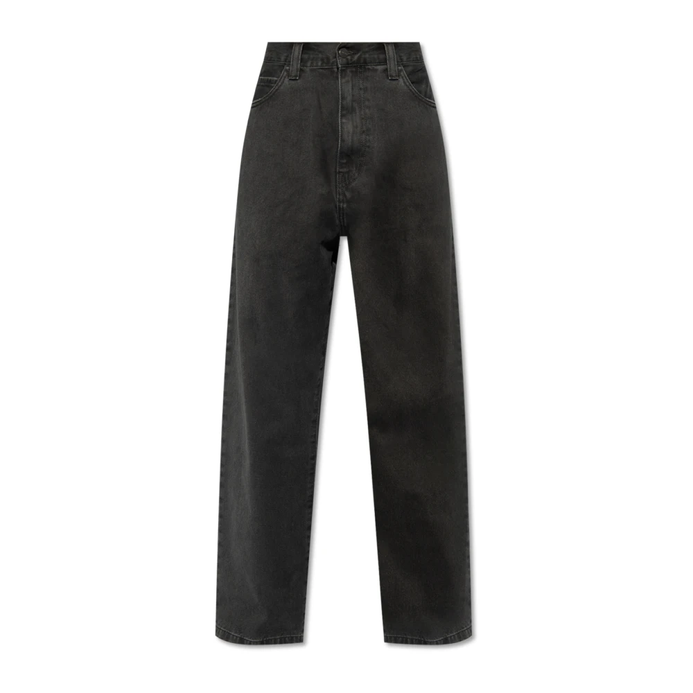 Carhartt Wip Uomo Nero Jeans Dritti "Landon" - Immagine 7