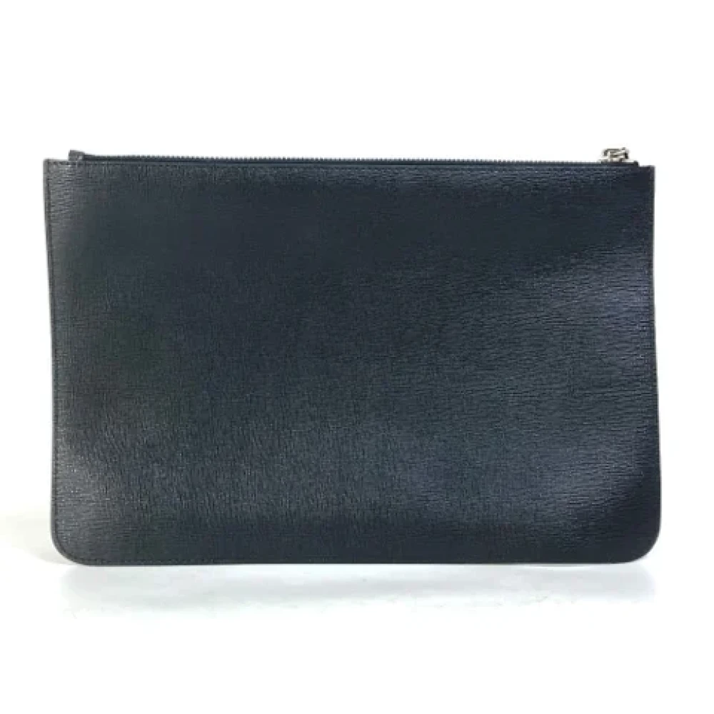 Fendi Vintage Pre-owned Fur clutches Black Dames