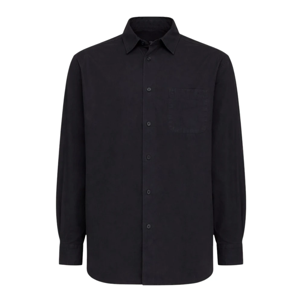 A.p.c. Men's Blue Chemise Malo Logo