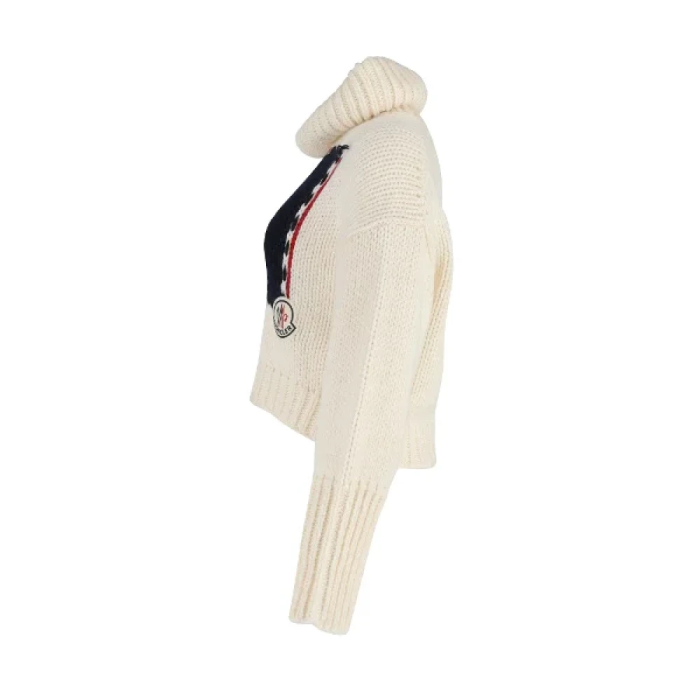 Moncler Pre-owned Fabric outerwear Beige Dames