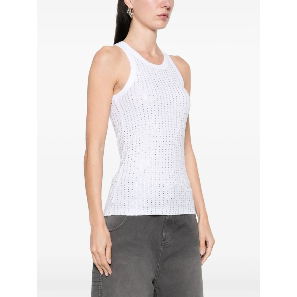 The Attico Witte T-shirts en Polos White Dames