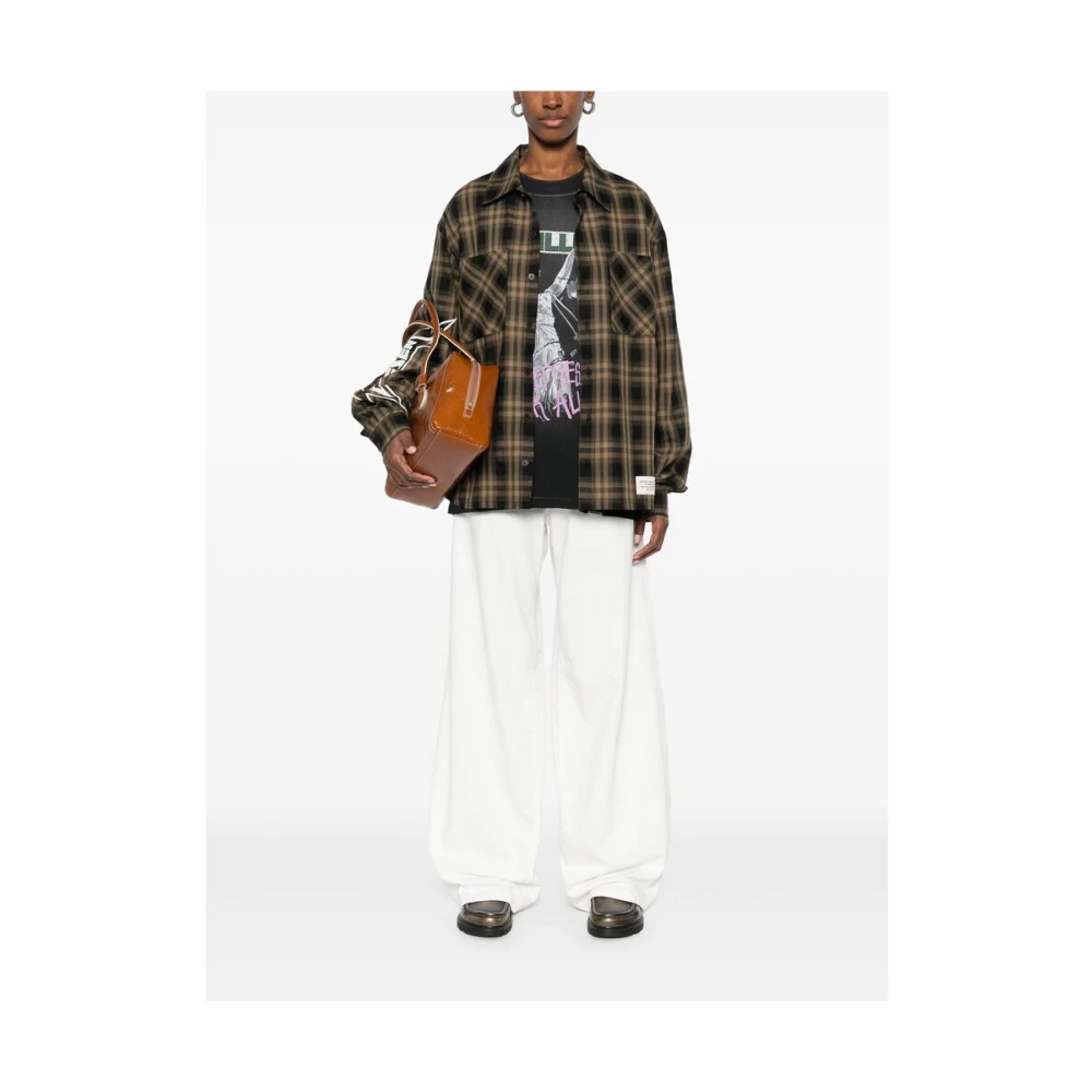 Haikure Button Fly Jeans Klassieke Stijl White Dames
