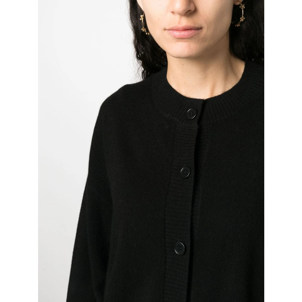 P.a.r.o.s.h. Zwarte Cardigan Sweater Black Dames