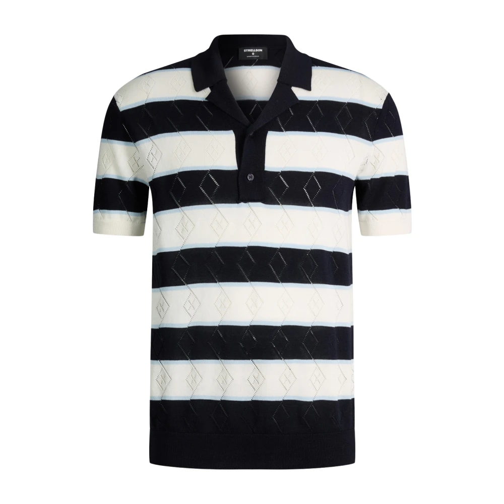 Strellson - Polo-Shirt Mit Streifenmuster - Knitwear - Herren - Mehrfarbig - Xl - Bild 4