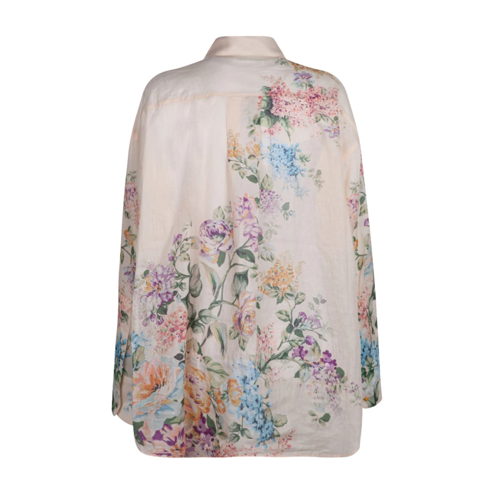 Zimmermann Bloemenprint Overhemd Multicolor Dames