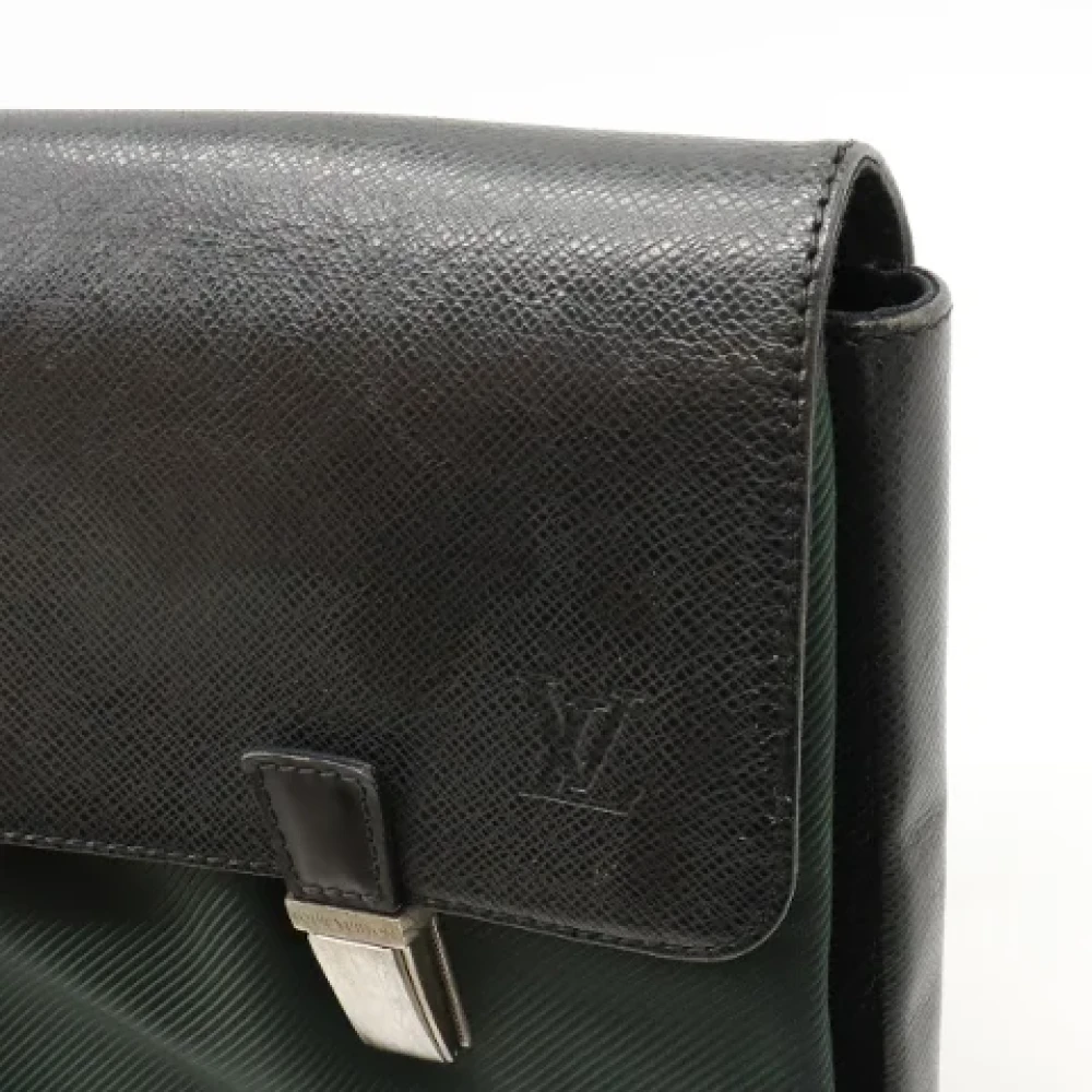 Louis Vuitton Vintage Pre-owned Canvas shoulder-bags Black Heren