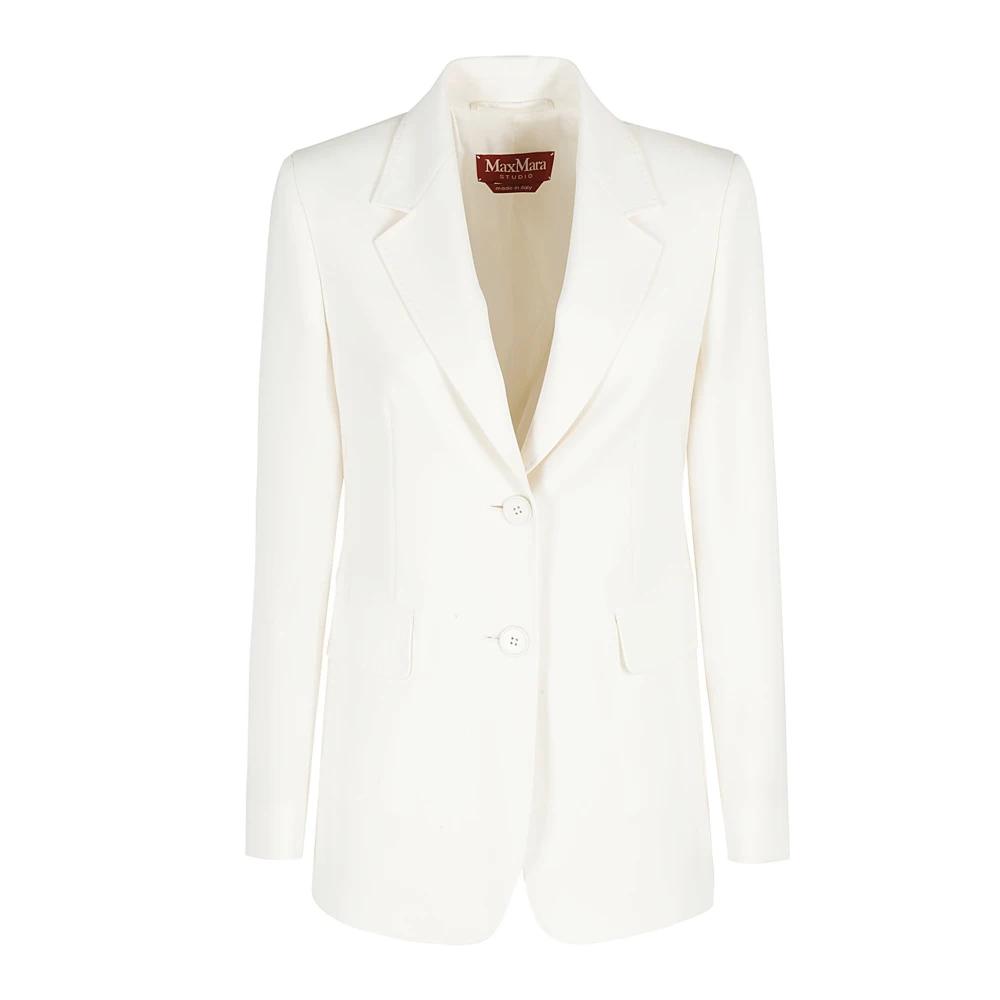 Max Mara Studio Elegante Linz Jurk voor Vrouwen White Dames