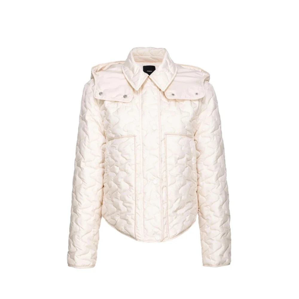 Pinko Shell Jacket Mod. Guscio White Dames