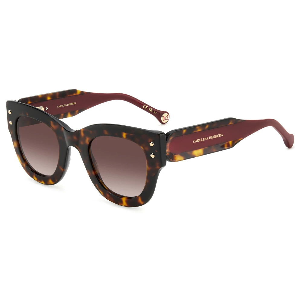Carolina Herrera Women's Brown Square Sunglasses
