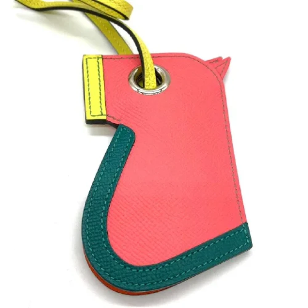 Hermès Vintage Pre-owned Leather key-holders Pink Dames