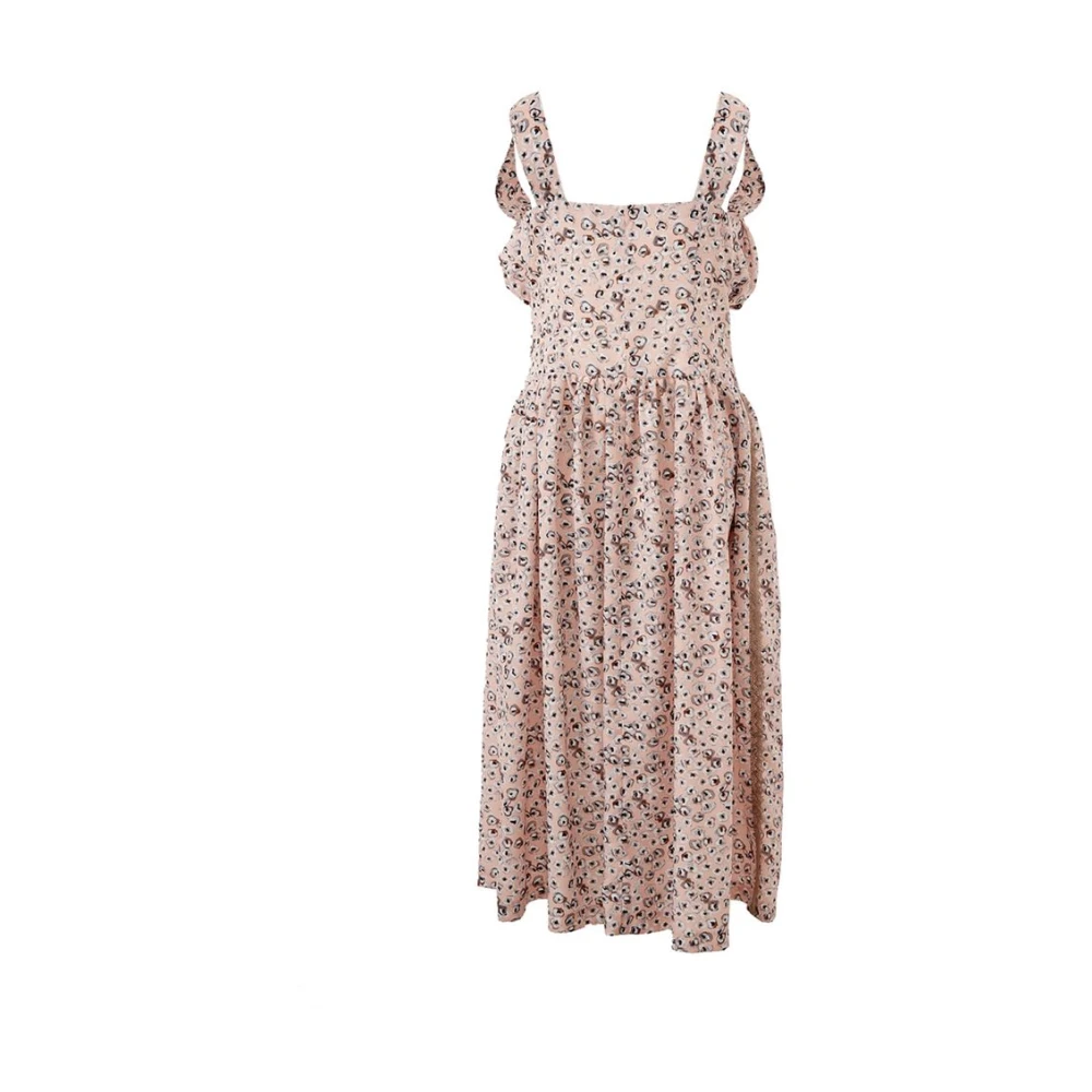 Lardini Elegante Roze Acetaat Jurk voor Speciale Avonden Multicolor Dames