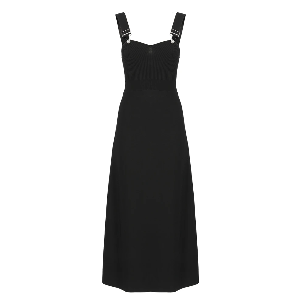 Moschino Midi Dresses Black Dames