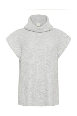poncho-tricot-gris-chine