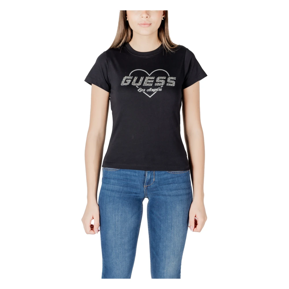 Guess - Tops > T-Shirts - Black - Guess - Modalova