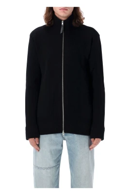 Svart Stickat Kofta AW25