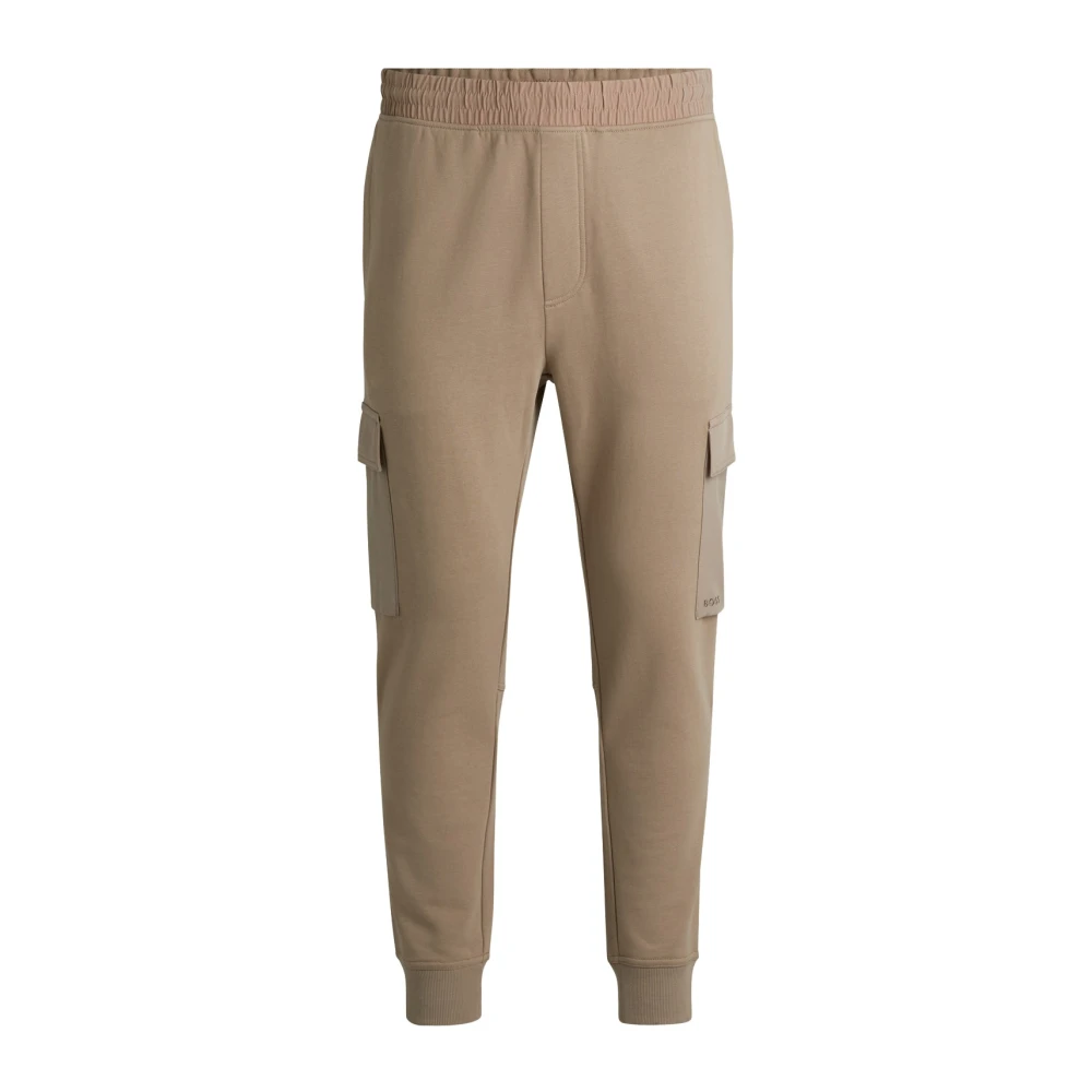 Hugo Boss Cargo Pocket Broek Bruin Brown Heren