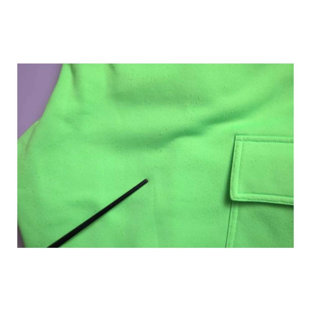 Dolce & Gabbana Neon Groene Polyester Jogger Sweatpants Green Heren