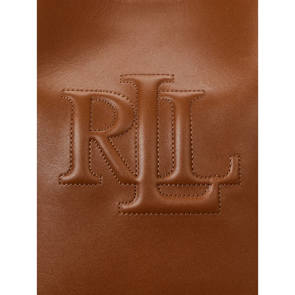 Ralph Lauren Witley MD BK Bucket BAG Medium Brown Dames