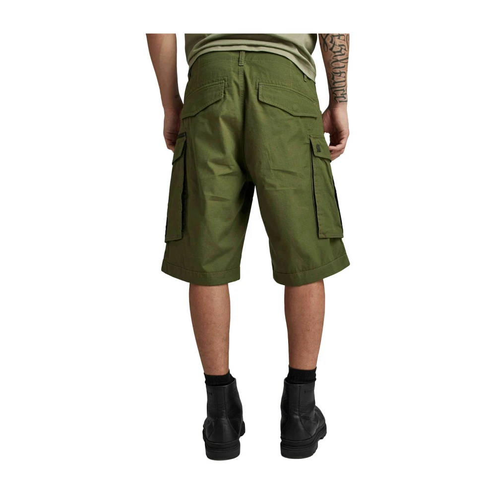 G-Star Casual Olive Shadow Shorts Green Heren