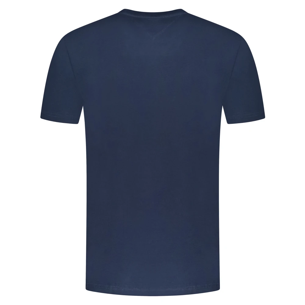 Tommy Jeans Lineair Logo Regular Fit T-Shirt Blue Heren