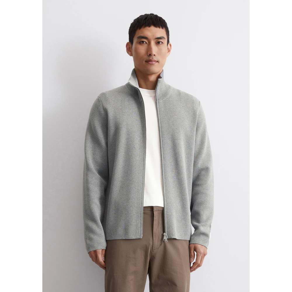 Marc O'Polo DfC ritsvest regular Gray Heren