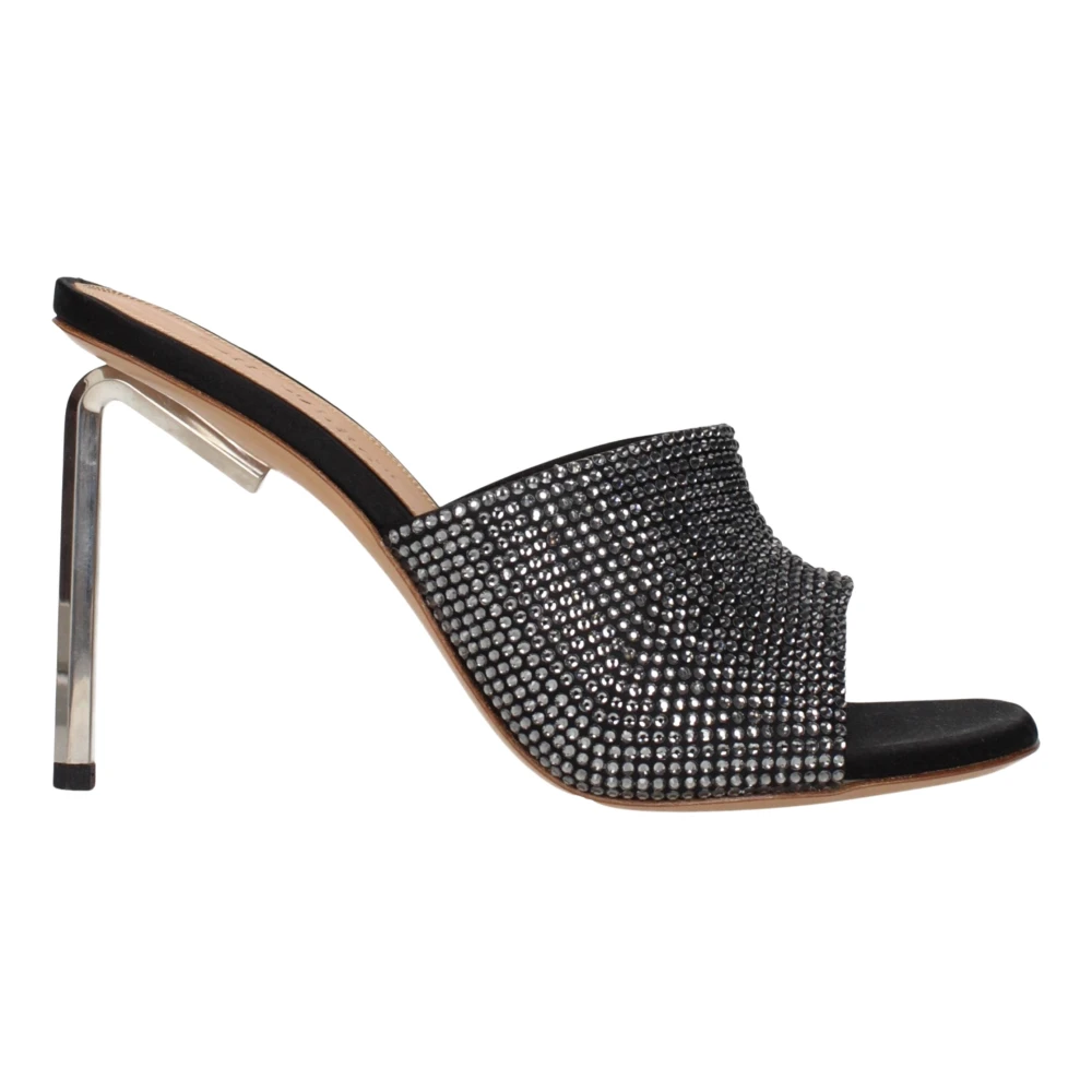 Off White Donna Nero Scarpe, 37 Eu, New,