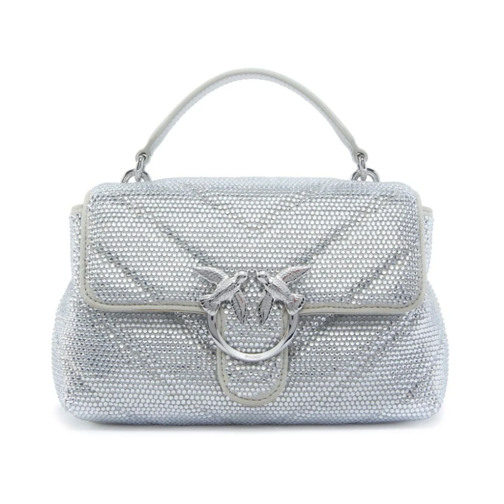 pinko Zilveren tassen voor een stijlvolle uitstraling Gray Dames