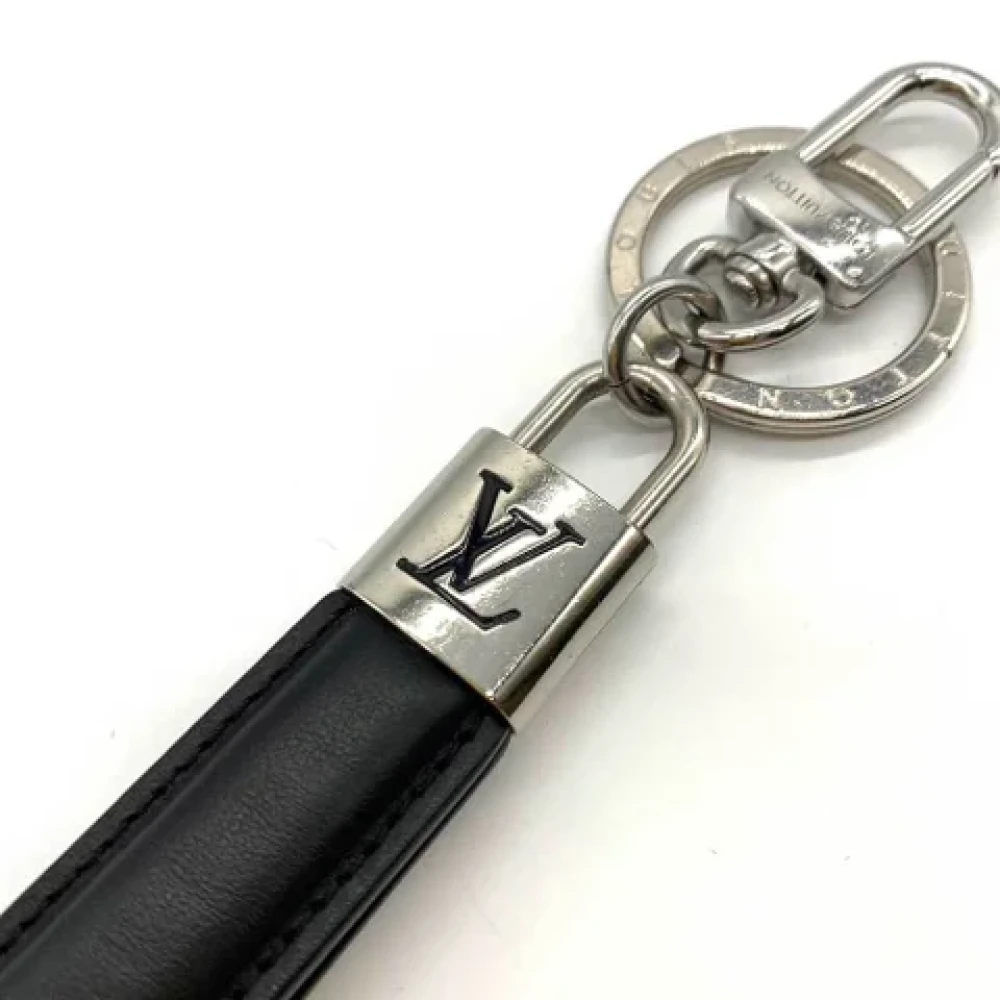 Louis Vuitton Vintage Pre-owned Metal key-holders Black Heren