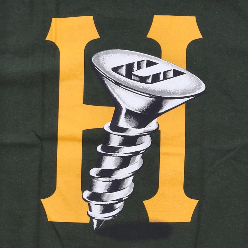 HUF Bosgroene Heren Tee Korte Mouw Green Heren