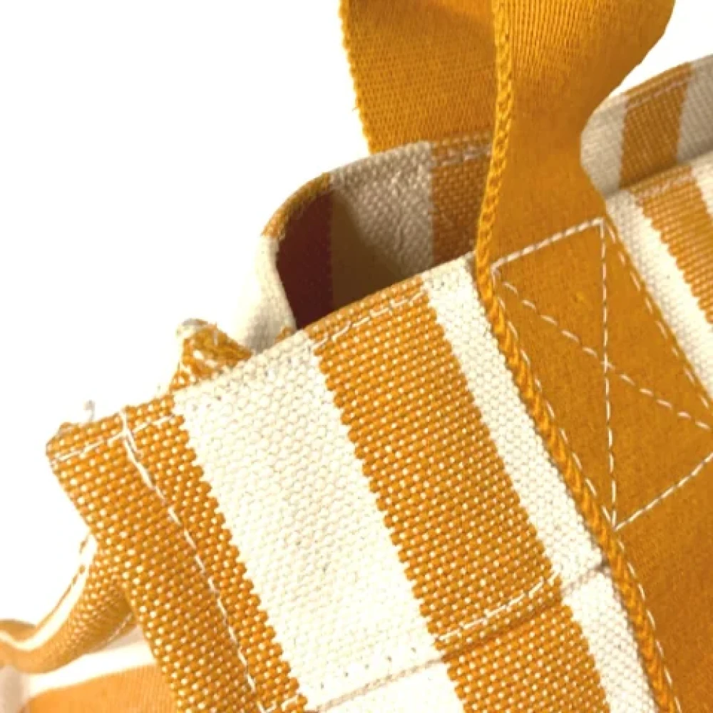 Hermès Vintage Pre-owned Fabric handbags Orange Dames