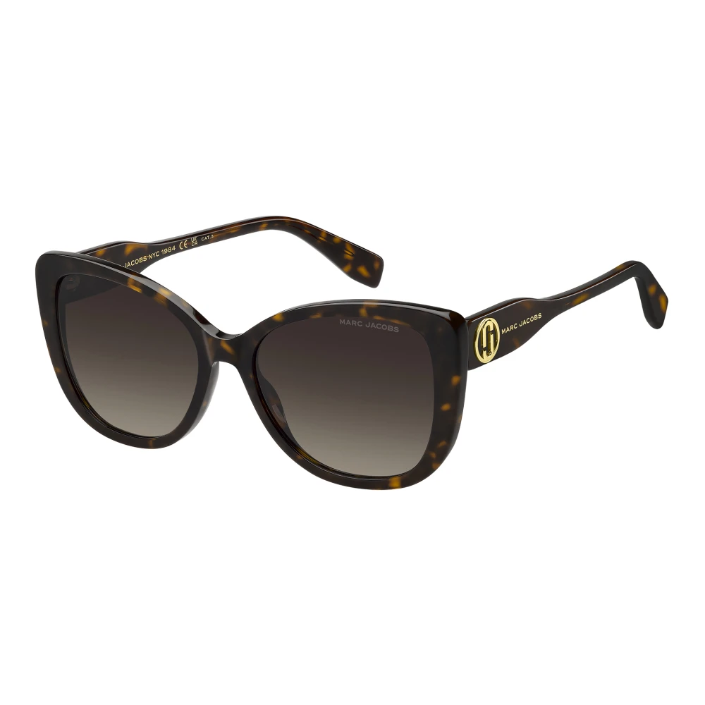 Marc Jacobs Women's Dark/Brown Havana Sunglasses With Shaded