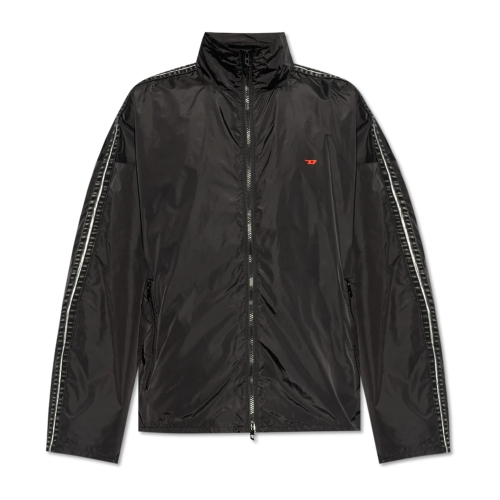 Diesel Uomo Nero Giacche, L, New,