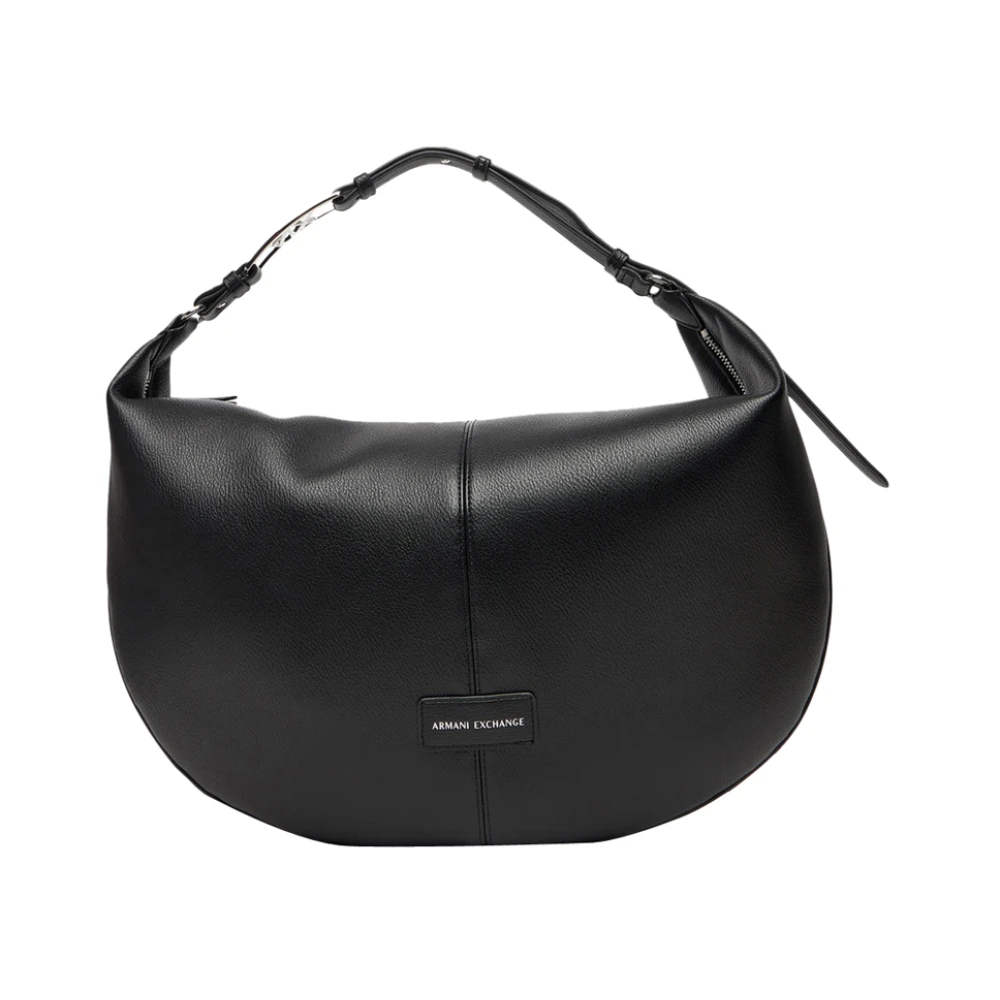 Armani Exchange Women's Black Shoulder Bag - Handbags - One Size - Bags