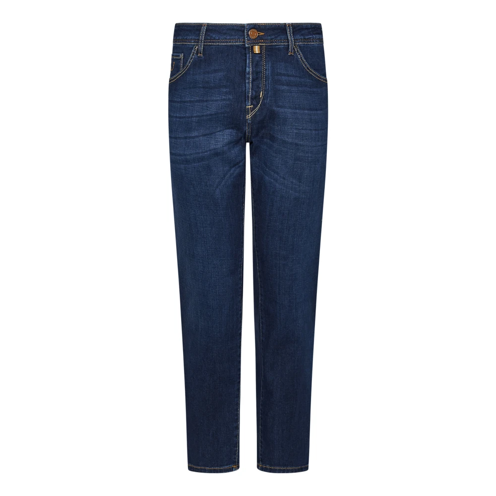 Jacob Cohën Slim Fit Donkerblauwe Jeans Blue Heren