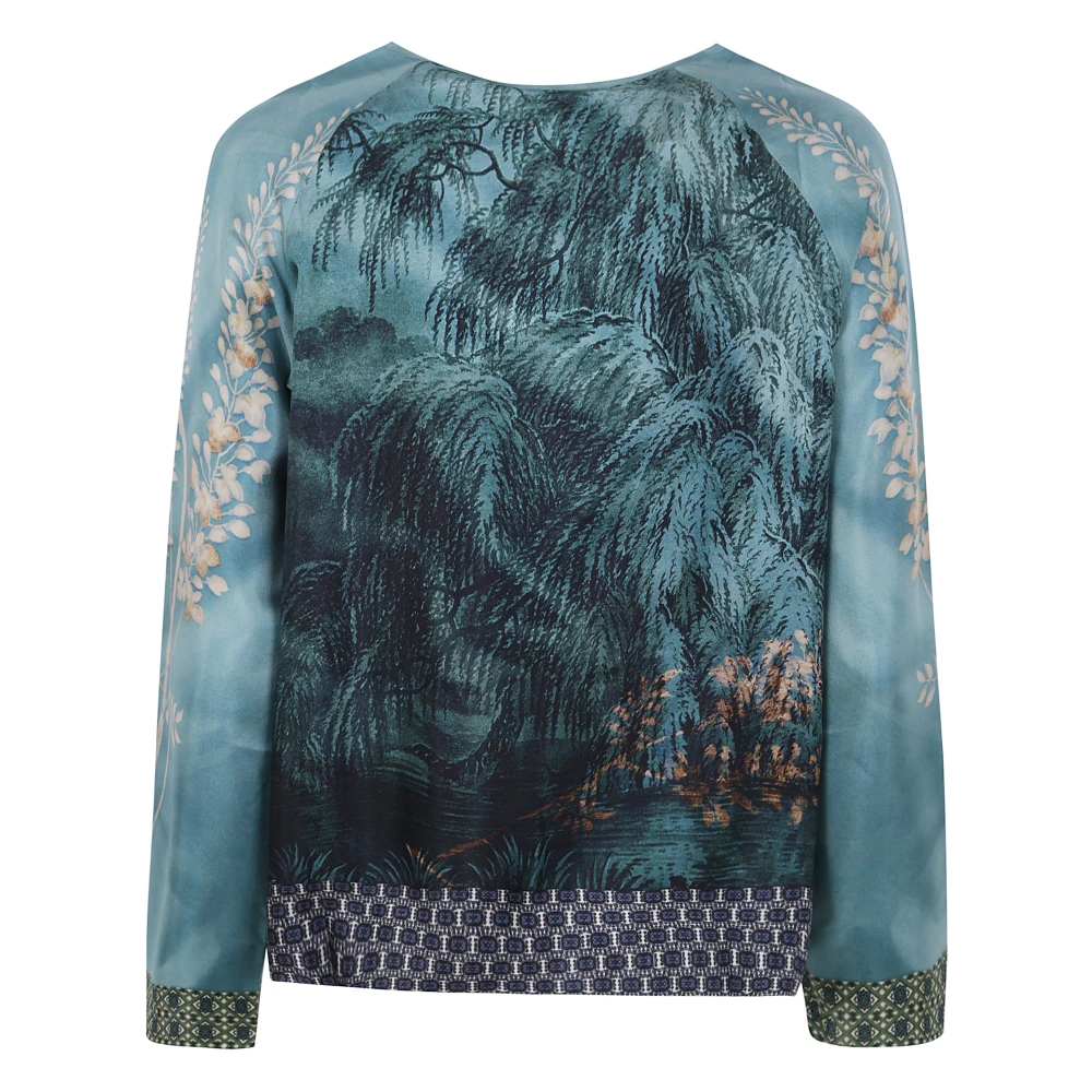 Pierre-Louis Mascia Stijlvolle Longsleeve Shirt Multicolor Dames