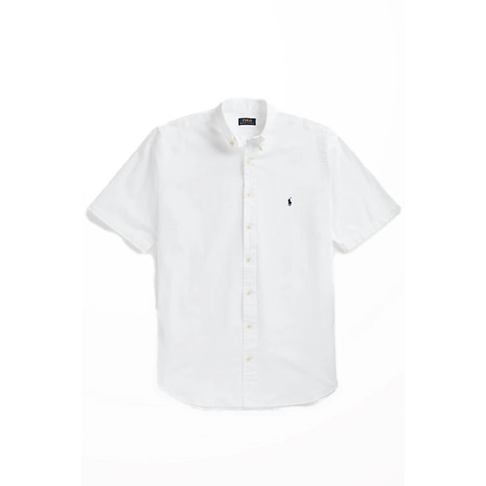 Polo Ralph Lauren Casual wit overhemd korte mouw White Heren