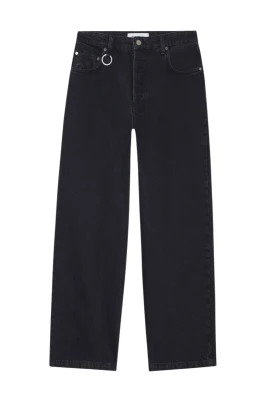 Lös Denim Jeans Urban Stil