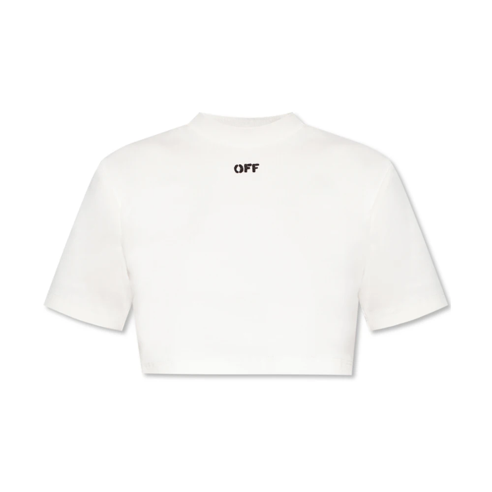 Tops > T-Shirts - - Off White - Modalova