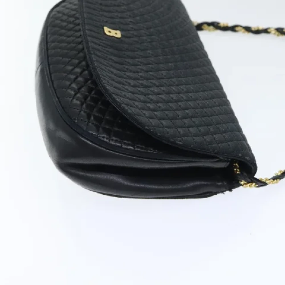 Bally Pre-owned Leather shoulder-bags Black Dames