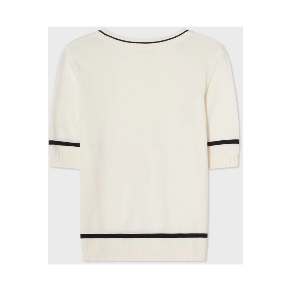 Busnel Karla Contrast Top Beige Dames
