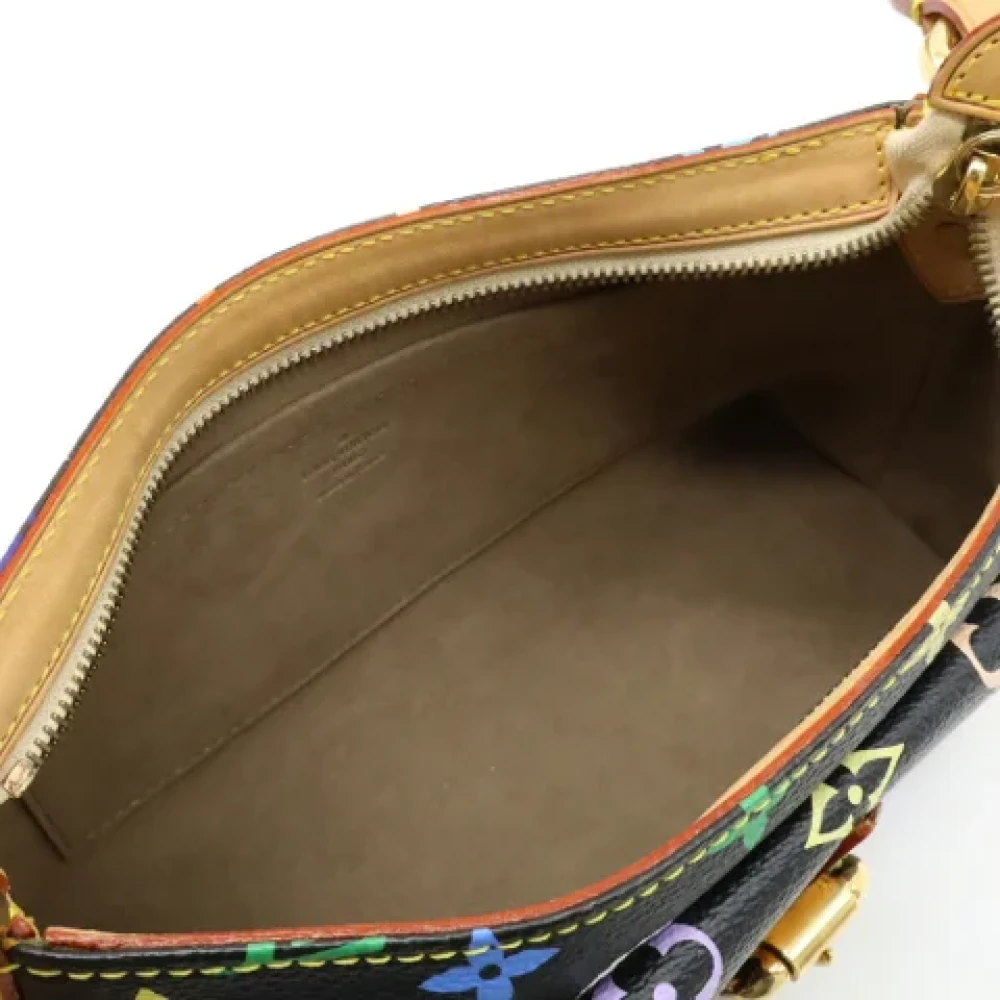 Louis Vuitton Vintage Pre-owned Plastic handbags Black Dames