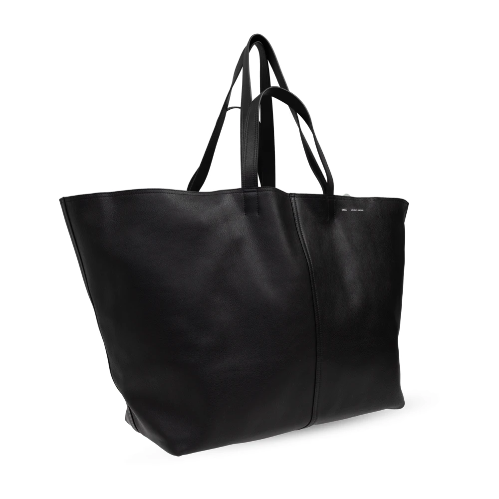 Ami Paris Tas type shopper Black Unisex