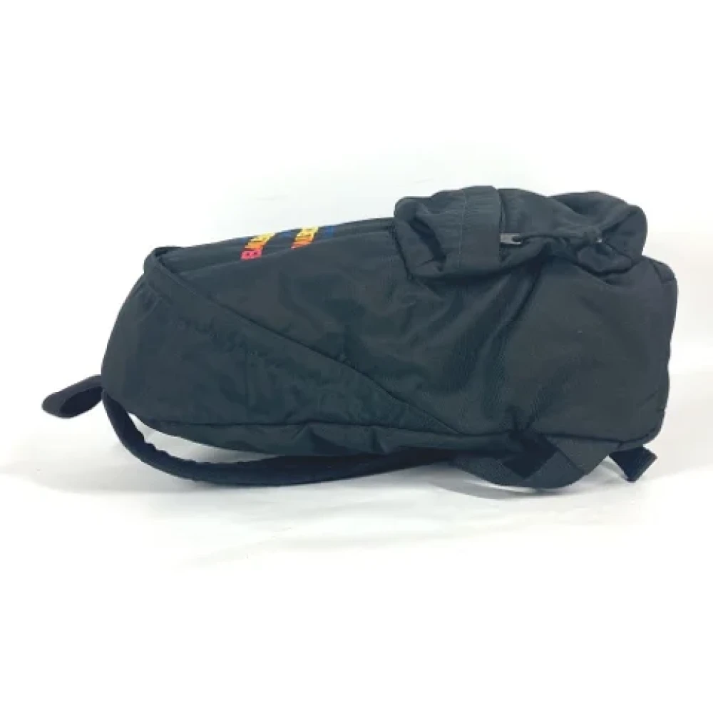 Balenciaga Vintage Pre-owned Fabric backpacks Black Unisex