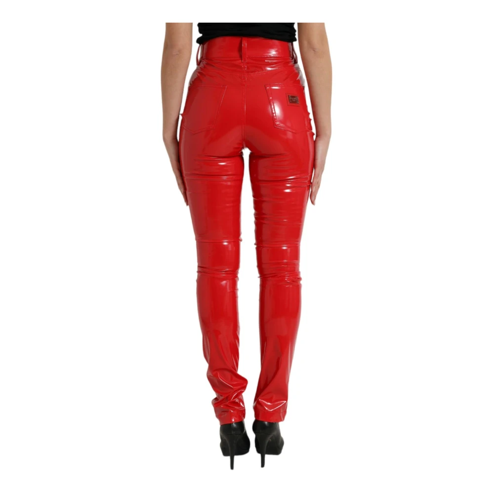 Dolce & Gabbana Skinny Jeans Red Dames